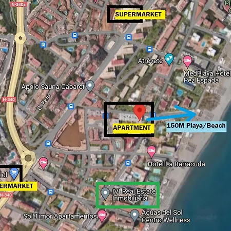 Carihuela Playa By Ivi Real Estate Daire Torremolinos